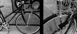 カゴバスケット取付パンク修理チューブタイヤ交換ブレーキチェーン岡山自転車店自転車屋サイクルショップ時々自転車ときどきジテンシャ