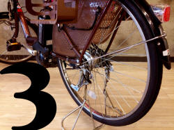 自転車修理クロスバイクママチャリ車輪リム交換フレトリチェーンブレーキゴムシューパンクタイヤチューブ岡山市北区伊島町自転車店自転車屋サイクルショップ時々自転車ときどきジテンシャときどき